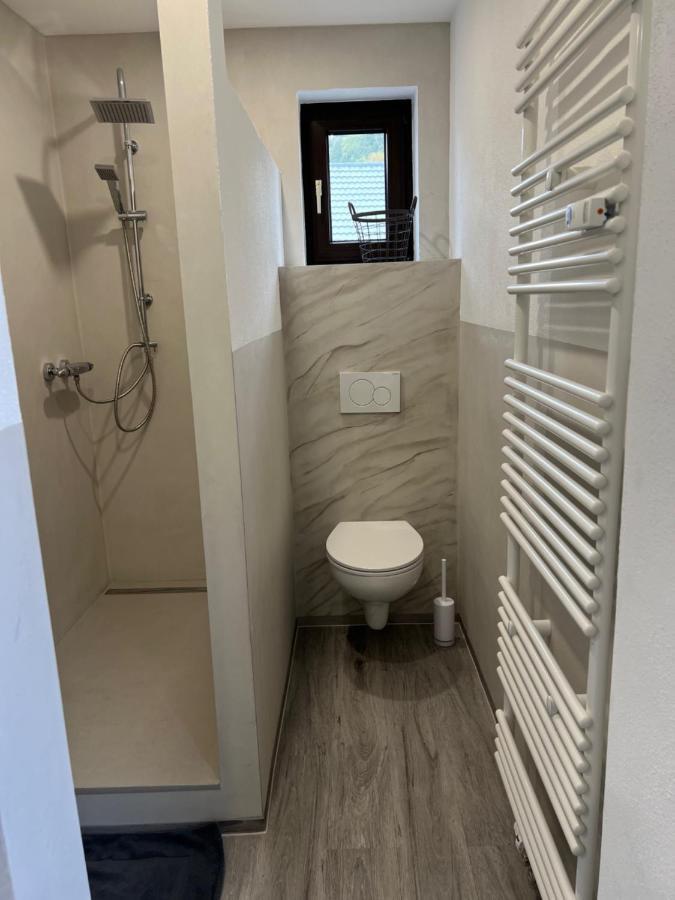 Ferienwohnung Schlossblick Im Herzen Der Stadt シュヴァルツェンベルク エクステリア 写真
